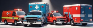 How does the BLS ambulance service compare to other ambulance services?