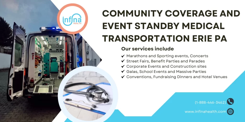 Community Coverage And Event Standby Medical Transportation Erie